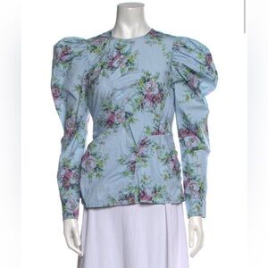 Ganni Floral Top